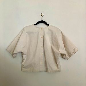 Caron Callahan Walsh Top Cotton Canvas